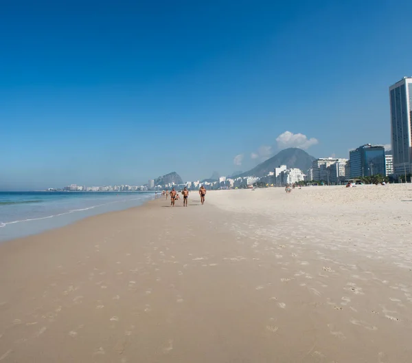 Rio Janeiro Brasil 2023 Vista Panorâmica Horizonte Cidade Com Arranha — Fotografia de Stock