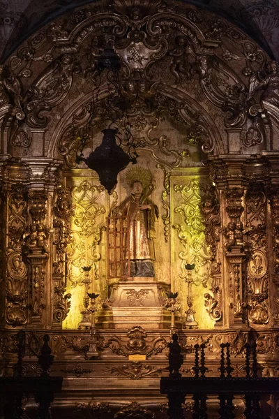 Río Janeiro Brasil 2023 Interiores Abadía Nuestra Señora Montserrat Abadía — Foto de Stock