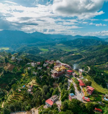 Thrangu Tashi Yangtse Manastırı veya Namo Buddha Manastırı, Katmandu 'ya yakın bir Tibet Budist manastırıdır. Nepal 10-03-2023