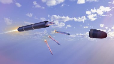 Oreshnik, orta menzilli bir Rus balistik füzesidir. Nasıl çalıştığını. Russo-Ukrayna Savaşı, Oreshnik ilk olarak Ukrayna 'nın Dinyeper kentindeki bir tesis saldırısında kullanıldı. 3d oluşturma