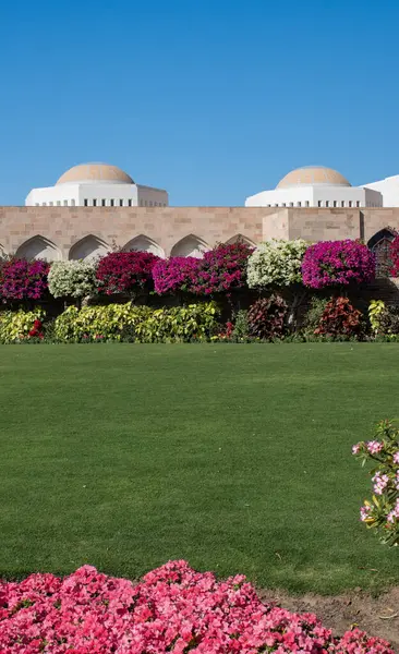 Yaşlı Muscat, Umman, 03-09-2025: Umman Sultanı 'nın resmi görevler için kullandığı tören sarayı El Alam Sarayı' nın (Bayrak Sarayı) detayları