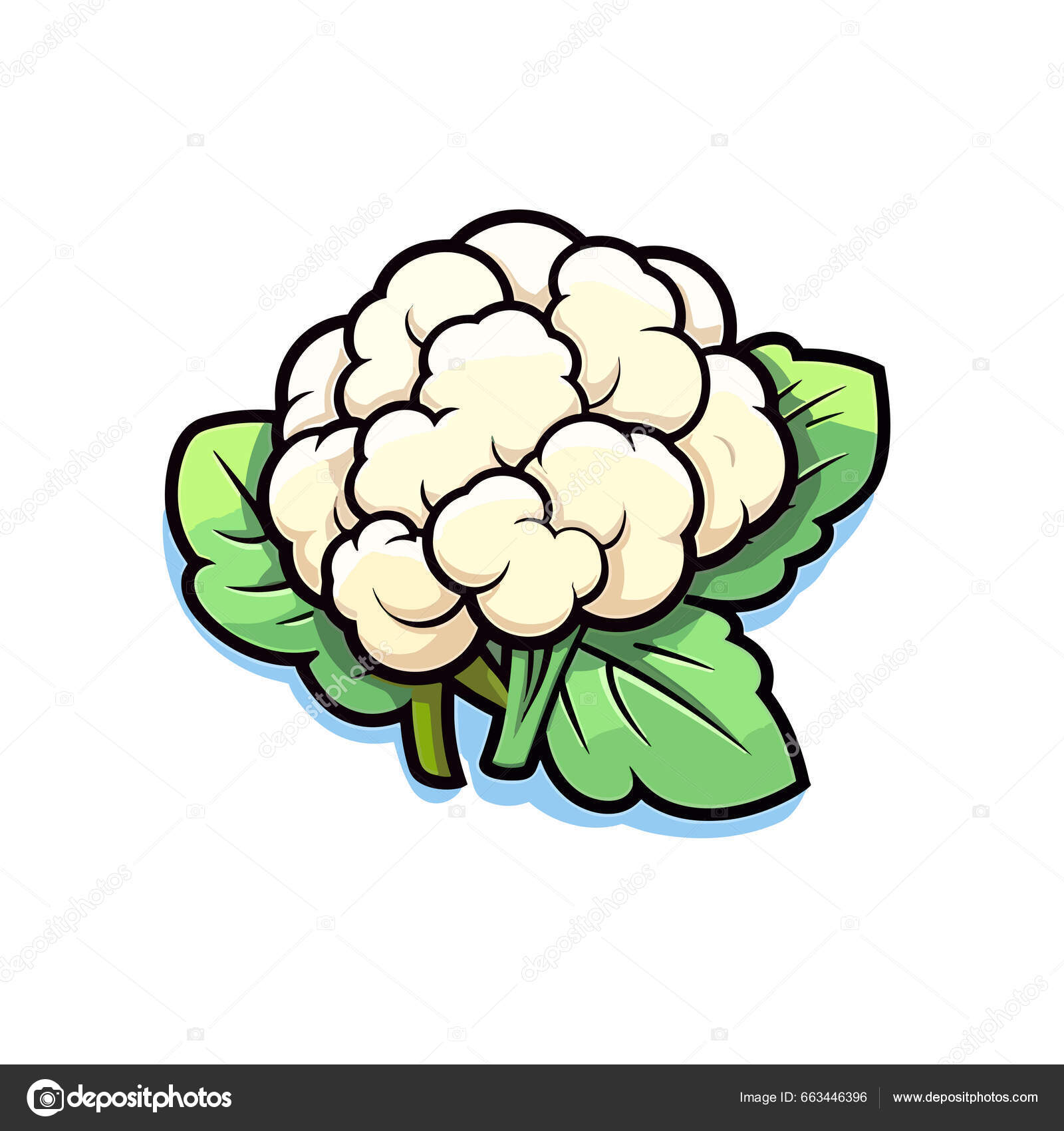 Couve-flor. Desenho Vegetal. Cone Simples De Cor. Ilustração De Doodle  Vector Mão Desenhada Royalty Free SVG, Cliparts, Vetores, e Ilustrações  Stock. Image 171101230