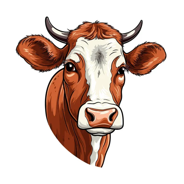 Bullock Bullock Ilustração Desenhada Mão Vector Doodle Estilo Desenho Animado —  Vetores de Stock