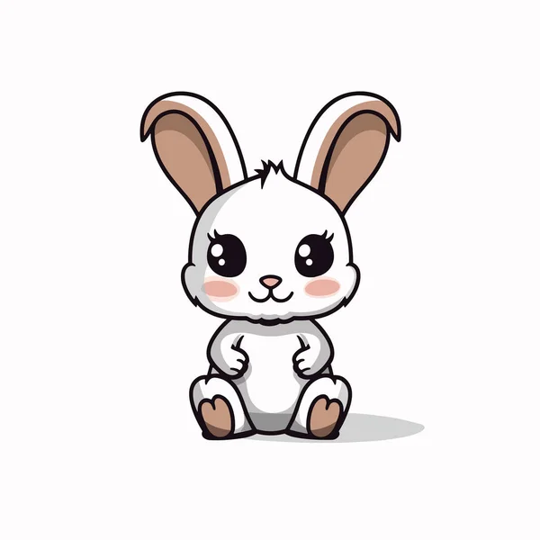 Rabbit Buck Rabbit Buck Ilustración Dibujada Mano Vector Doodle Estilo — Vector de stock