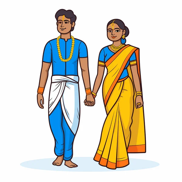 Indian Travel: Traditional Costumes of Tamil Nadu