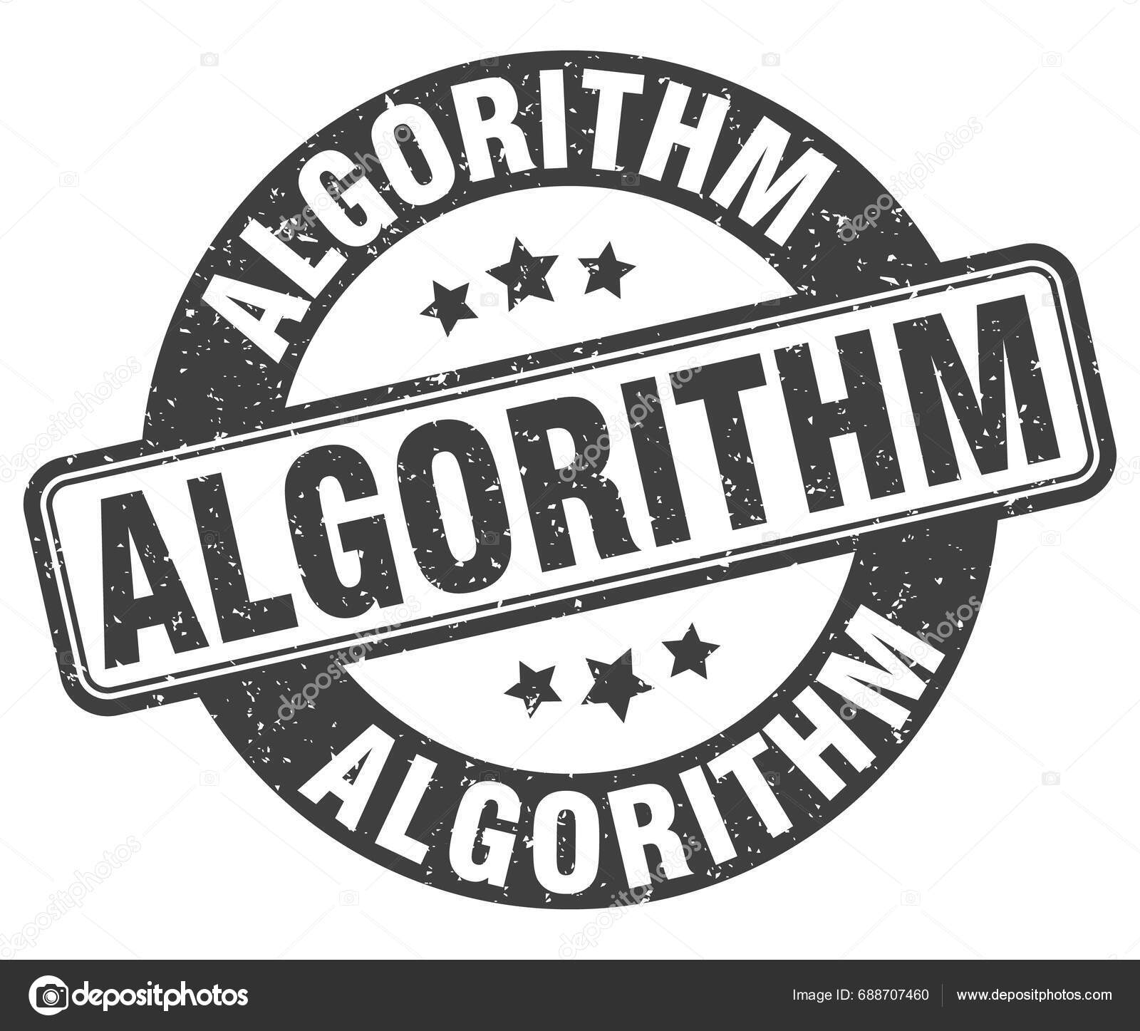 Algorithm Stamp Algorithm Sign Grunge Label Stock Vector by ©Aquir014b ...
