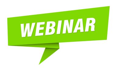 Bayraklarınızı takın. webinar konuşma balonu, etiket, etiket, kurdele, imza şablonu