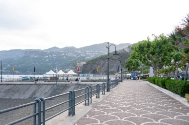 The Pietonal Streets of Maiori, Amalfi Coast, Campania, İtalya