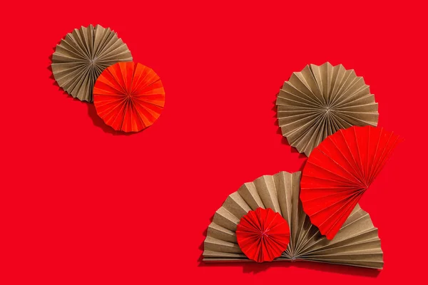 Happy Chinese New Year Traditional Concept Oriental Asian Style Paper — Φωτογραφία Αρχείου
