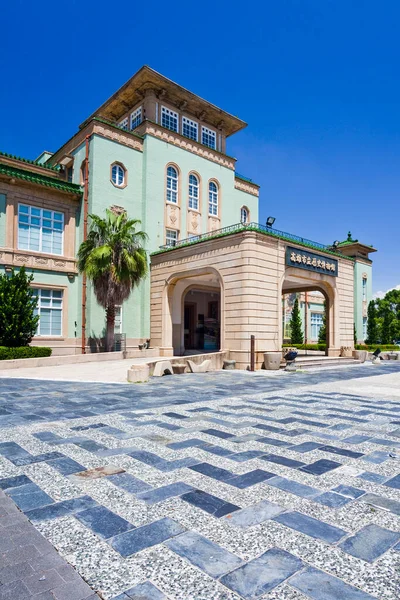 stock image Building view of the Kaohsiung Museum of History in Taiwan, Former Kaohsiung City Government Office.