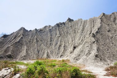 Tayvan, Kaohsiung 'daki Tianliao Ay Dünya Manzarası Çorak Toprakları. Ay 'ın yüzeyine olan benzerliğiyle ünlüdür..