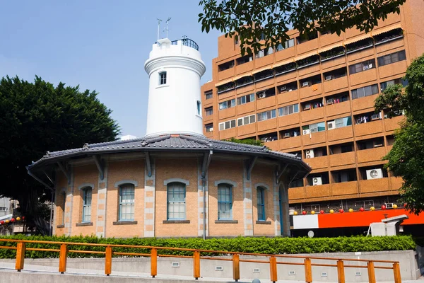 Widok Budynek Dawnego Obserwatorium Pogody Tainan Tajwan Jest Jeden Zabudowań — Zdjęcie stockowe