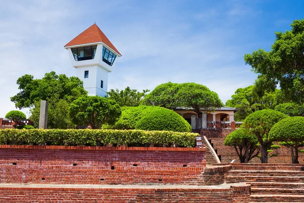 stock image The building view of the Anping Old Fort in Tainan, Taiwan which is the earliest fortress building in Taiwan.