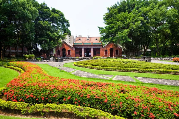 Stary Widok Budynku Oxford College Tamsui Nowym Tajpej City Tajwan — Zdjęcie stockowe