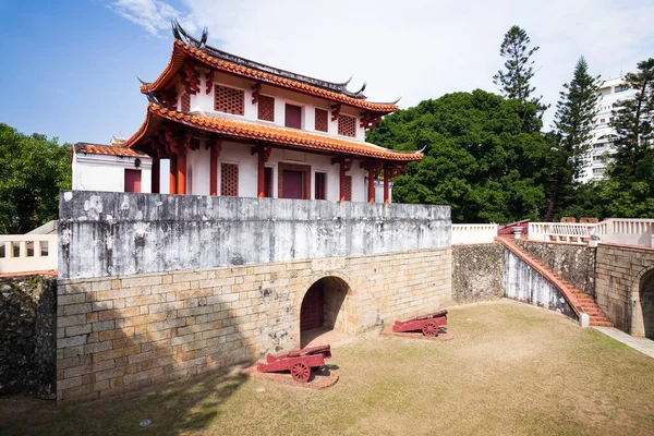 Old City Wall Building View Great South Gate Tainan Taiwan — Stock Photo, Image