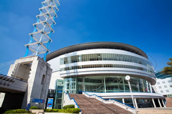 Κτίριο Άποψη Της Kaohsiung Arena Στην Ταϊβάν Είναι Μεγαλύτερο Πολυλειτουργικό — Φωτογραφία Αρχείου