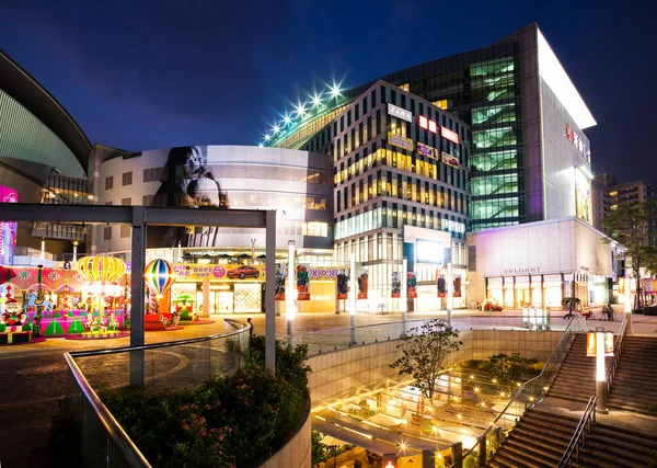 Θέα Στο Κτίριο Του Hanshin Arena Shopping Plaza Στο Kaohsiung — Φωτογραφία Αρχείου