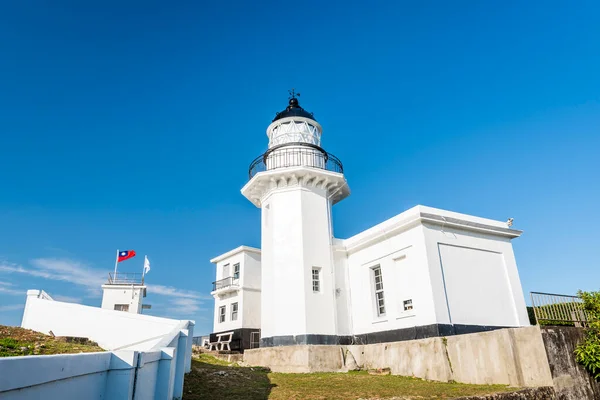 stock image Building view of the Cihou Lighthouse in Kaohsiung, Taiwan.