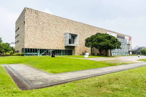 Vista Moderna Edifício Museu Nacional Belas Artes Taichung Taiwan Primeiro — Fotografia de Stock