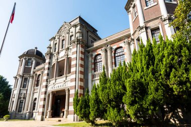 Changhua, Tayvan 'daki Lukang Halk Sanatları Müzesi' nin dışında.. 