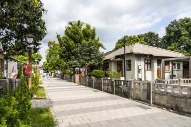 Pingtung, Tayvan... 29 Nisan 2022 Victor Star V.I.P. Tayvan, Pingtung 'daki Shengli Köyü. Eskiden orduya bağlı bir köydü, şimdiyse kültürel ve yaratıcı bir park haline geldi..