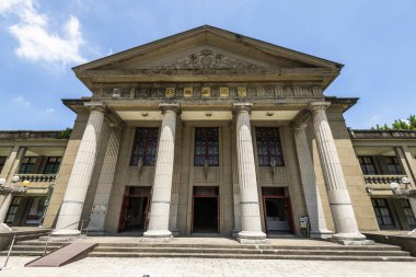 New Taipei City, Tayvan - 11 Temmuz 2022: New Taipei City, Tayvan 'daki Banqiao 435 Sanat Bölgesi.