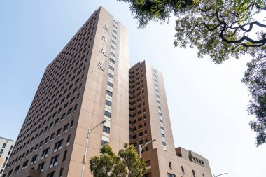 Kaohsiung, Tayvan... 27 Şubat 2023, Kaohsiung Tıp Üniversitesi Chung Ho Memorial Hastanesi. Hastane genel tıbbi ve cerrahi hastane hizmetleri sunar..