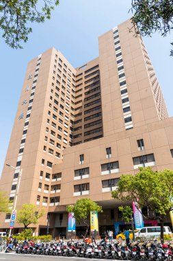 Kaohsiung, Tayvan... 27 Şubat 2023, Kaohsiung Tıp Üniversitesi Chung Ho Memorial Hastanesi. Hastane genel tıbbi ve cerrahi hastane hizmetleri sunar..