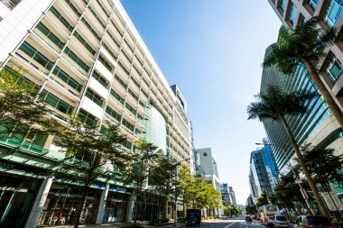 Tayvan, Tayvan... 23 Kasım 2023: Taipei, Tayvan 'daki Neihu Teknoloji Parkı' nın manzarası. Tayvan 'daki ilk metropolitan teknoloji parkı..