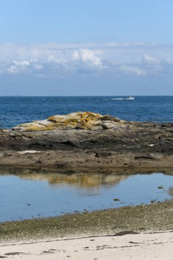 Le Croisic vahşi kıyı manzaraları