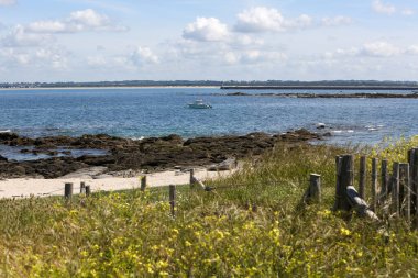 Le Croisic vahşi kıyı manzaraları