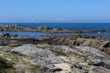 Le Croisic vahşi kıyı manzaraları