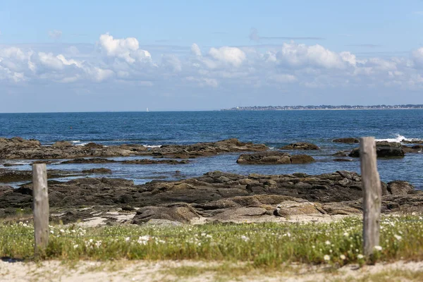 Le Croisic vahşi kıyı manzaraları