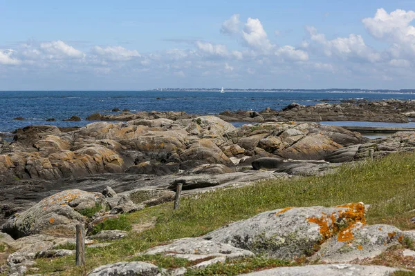 stock image Le Croisic wild coast landscapes