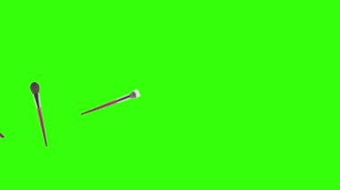 Makyaj aksesuarları animasyon yeşil ekranı fırçalar