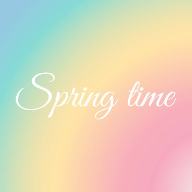 Renkli bahar arkaplanı. Gradyan ile soyut arkaplan. Bahar zamanı.