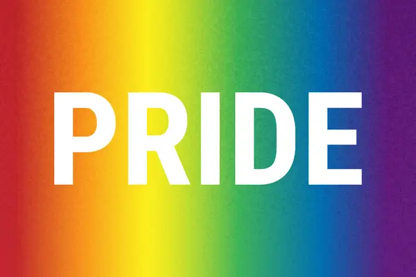 LGBTQ topluluğunun son sınıf gururu. Tahıl etkisi olan vektör arkaplanı.