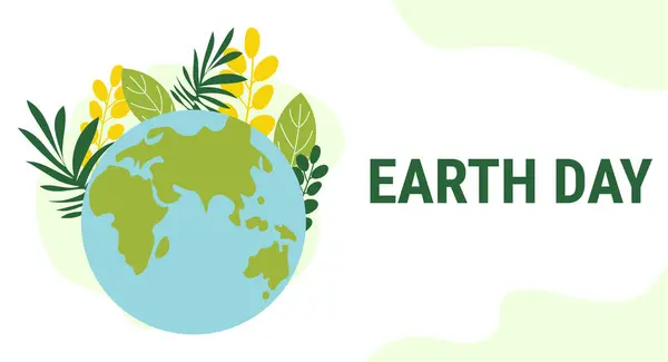 Ekoloji konsepti. Dünya günü. Vektör çizimi. İnternet siteleri için web şablonu.