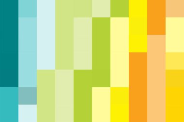 Soyut bahar arkaplanı. Geometrik şekiller. Vektör düz resimleme