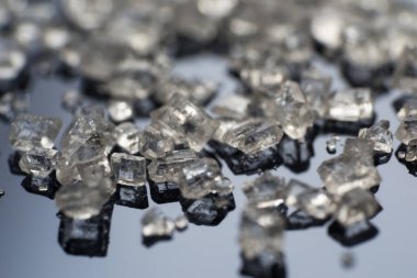 macro photo of sugar crystal