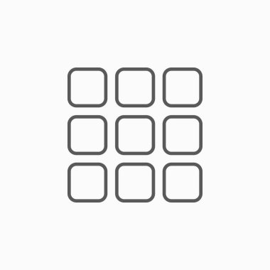 menü simgesi, menü vektörü