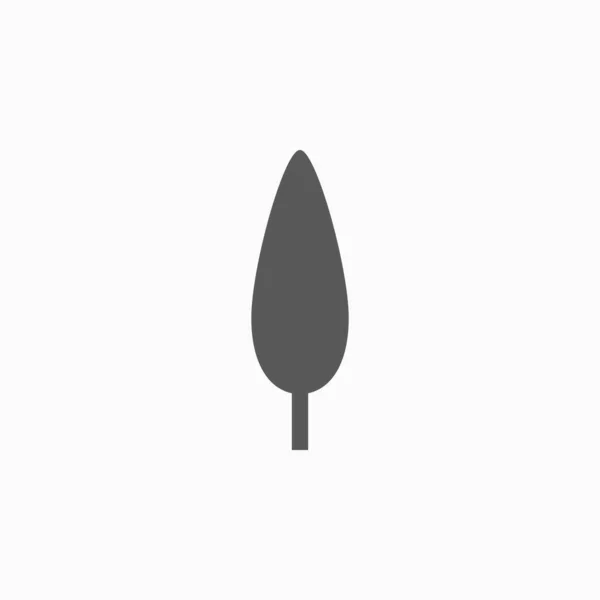 Tree Icon Plant Vector —  Vetores de Stock
