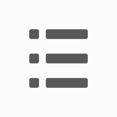 Menü simgesi vektör illüstrasyonunu genişlet