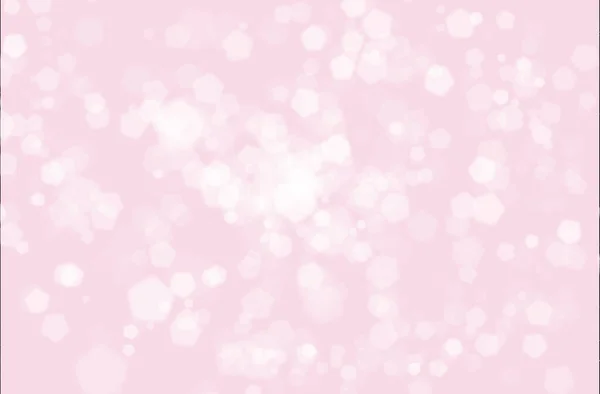 Большой Эффект Боке Светло Розовом Фоне — стоковое фото