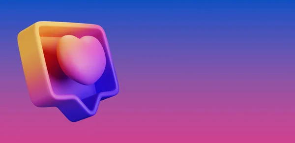 Kalp Gibi Neon Renkli Arkaplan — Stok fotoğraf