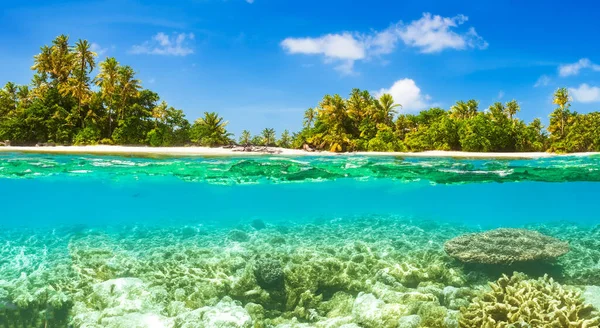 Beautiful View Island Sea Crystal Clear Water High Resolution — Stock Photo, Image