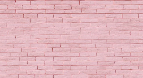 Настоящий Розовый Цвет Брик Камень Стены Бетонная Текстура Задний Фон — стоковое фото