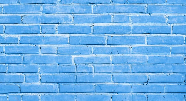 Blue Color Brick Wall Stone Concrete Texture Backdrop Background White — Stock Photo, Image