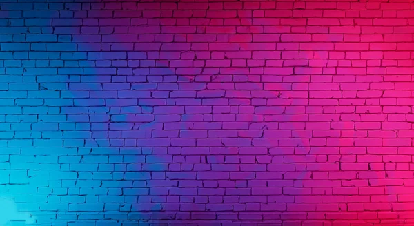 Concrete wall background, pattern board cement texture of purple and blue neon colors in high definition HD