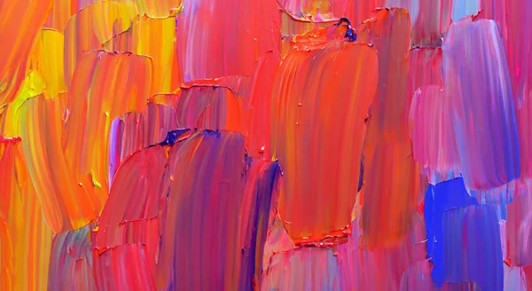 Asombrosa Pintura Abstracta Colores Rosados Alta Definición — Foto de Stock